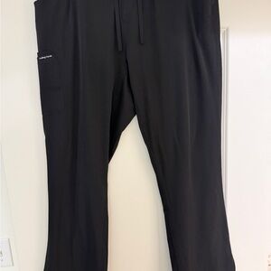 HH Works by Healing Hands Black Scrub Pants XL